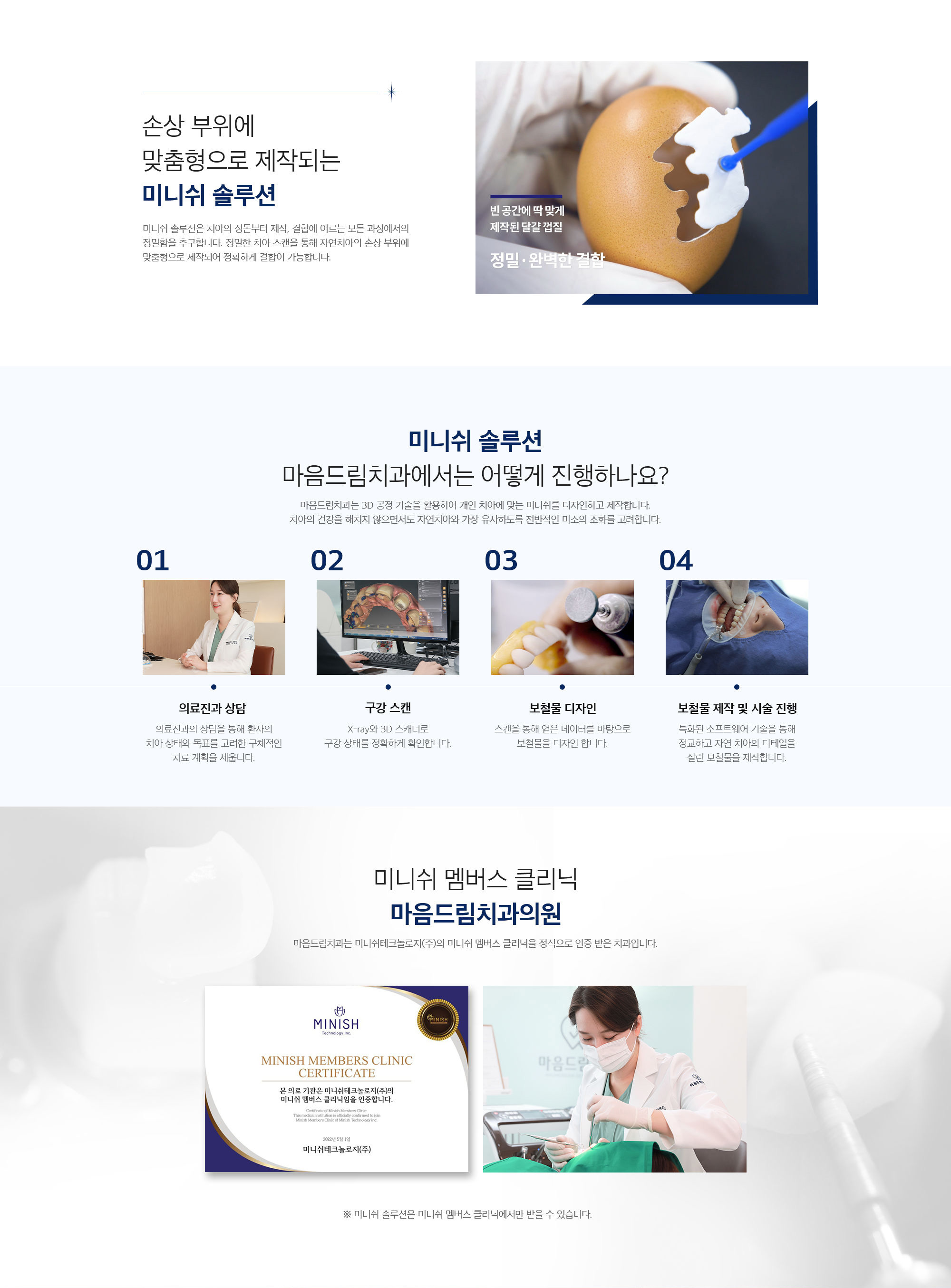 미니쉬 솔루션 과정